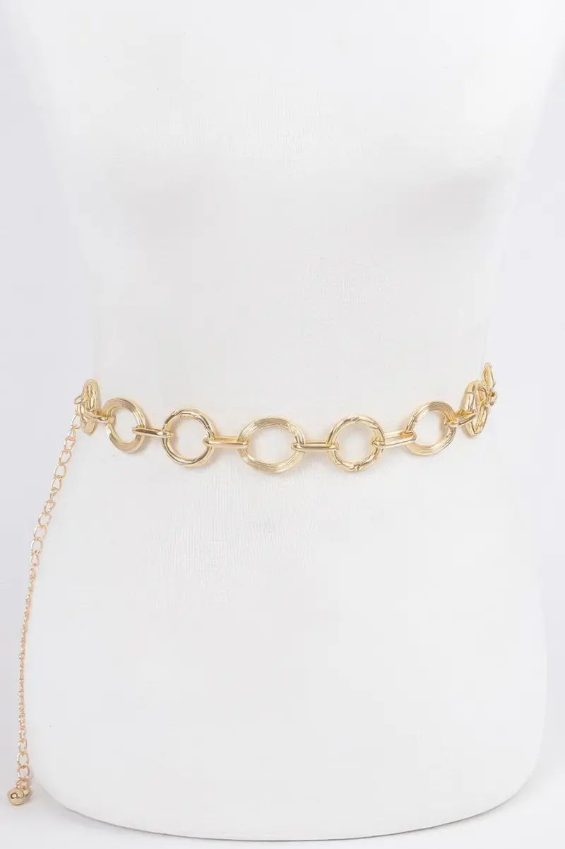 Round Chain Plus Size Belt 1