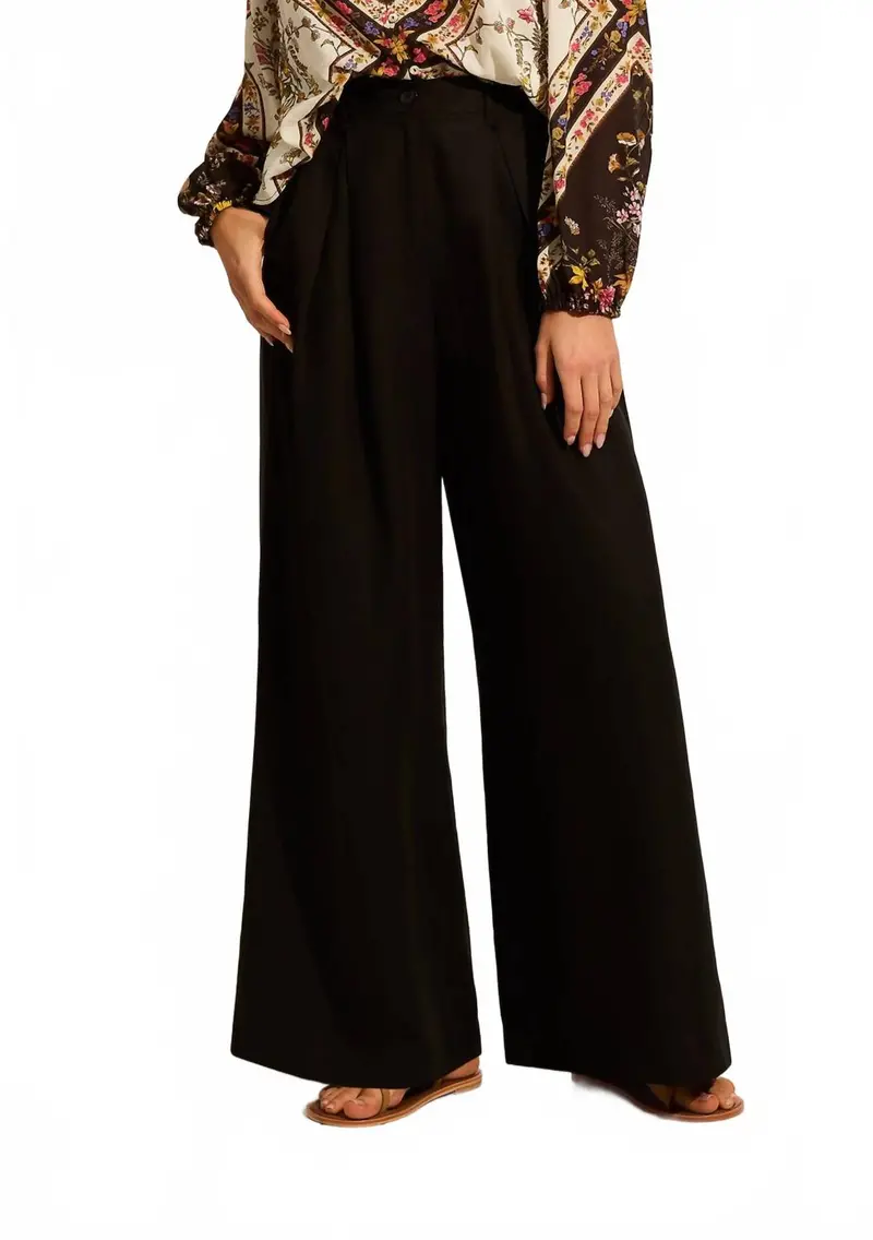 Rune Pant In Black 1