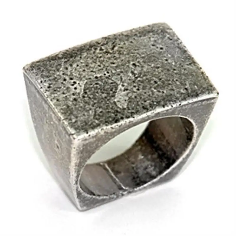 Ruthenium Brass Ring With No Stone 1