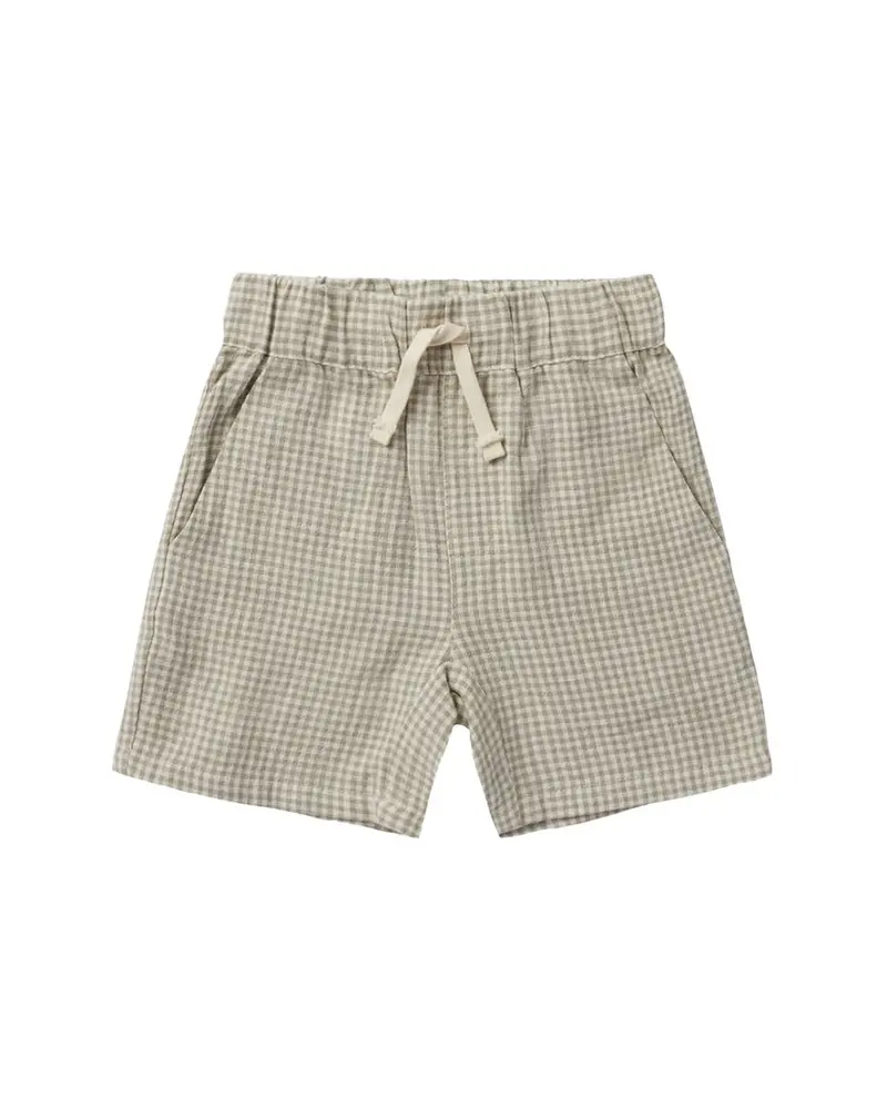 Rylee + Cru Collective Linen-Blend Bermuda Short 1