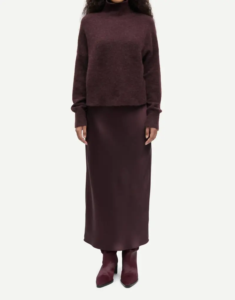 Saagneta Maxi Skirt In Fudge 1