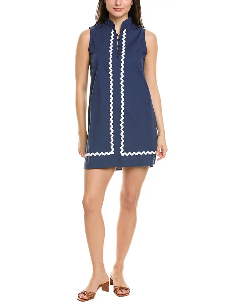 Sail To Sable Ric Rac Shift Dress 1
