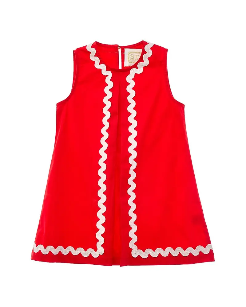 Sail To Sable Ric Rac Shift Dress 1