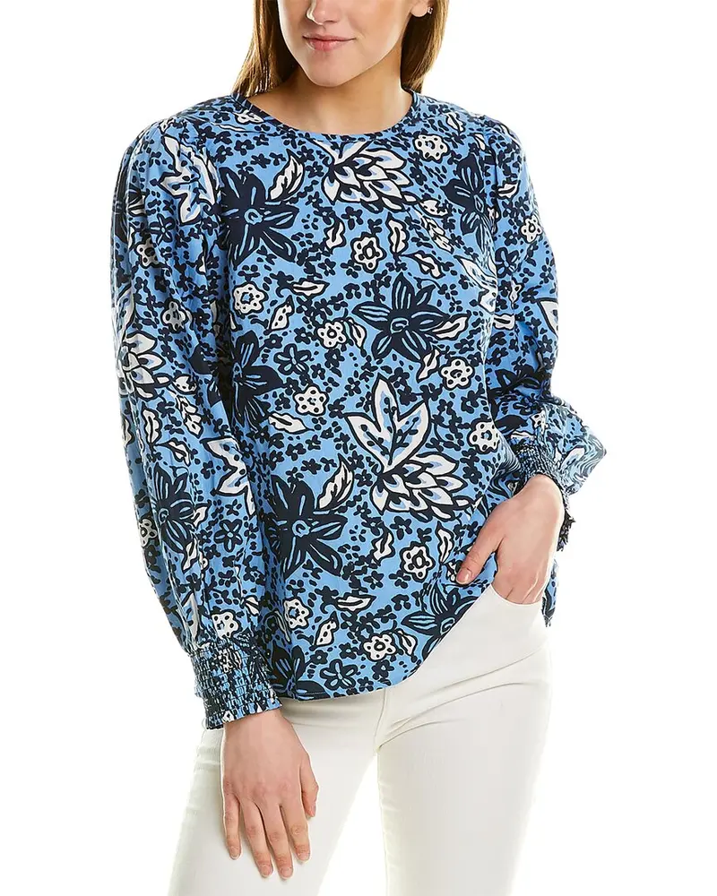 Sail To Sable Smocked Top 1