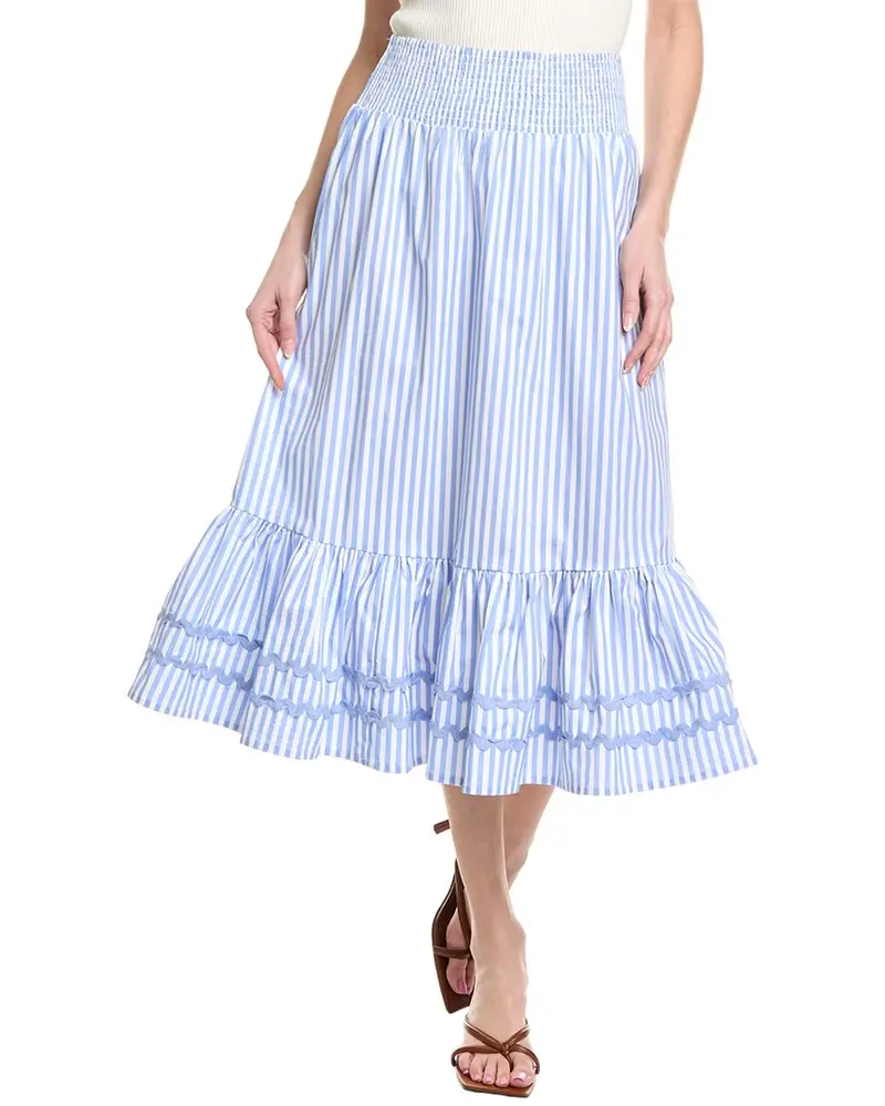 Sail To Sable Tiered Hem Skirt 1