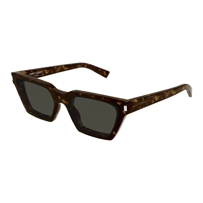 Saint Laurent Sunglasses Cat Eye Full Rim, Black Frame And Black Lens Sl633calista001 1