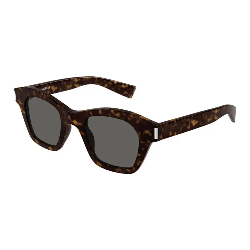 Saint Laurent Sunglasses Square Full Rim, Black Frame And Black Lens Sl592001 1