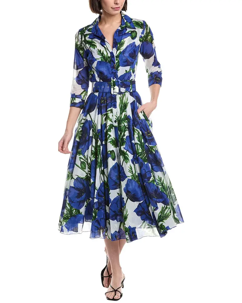 Samantha Sung Aster Midi Dress 1