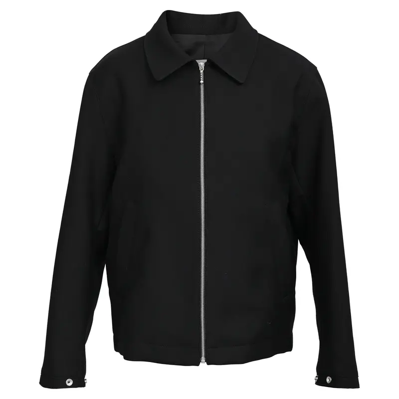 Sandro Paris Zip-Up Jacket In Black Polyester 1