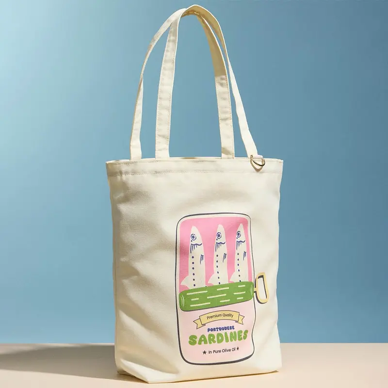 Sardine Graphic Print Everyday Carry Tote Bag 1