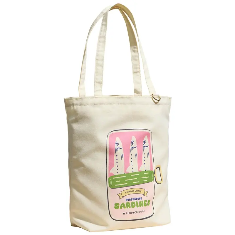 Sardine Graphic Print Everyday Carry Tote Bag 2