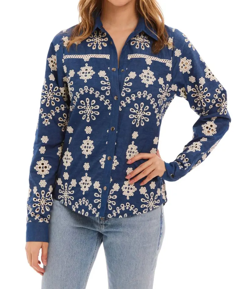 Saylor Shirt In Chambray 1