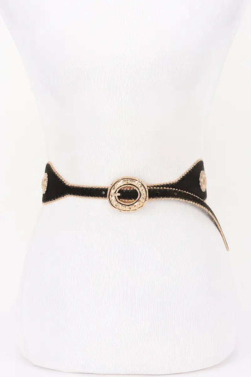 Scalloped Edge Concho Belt 1