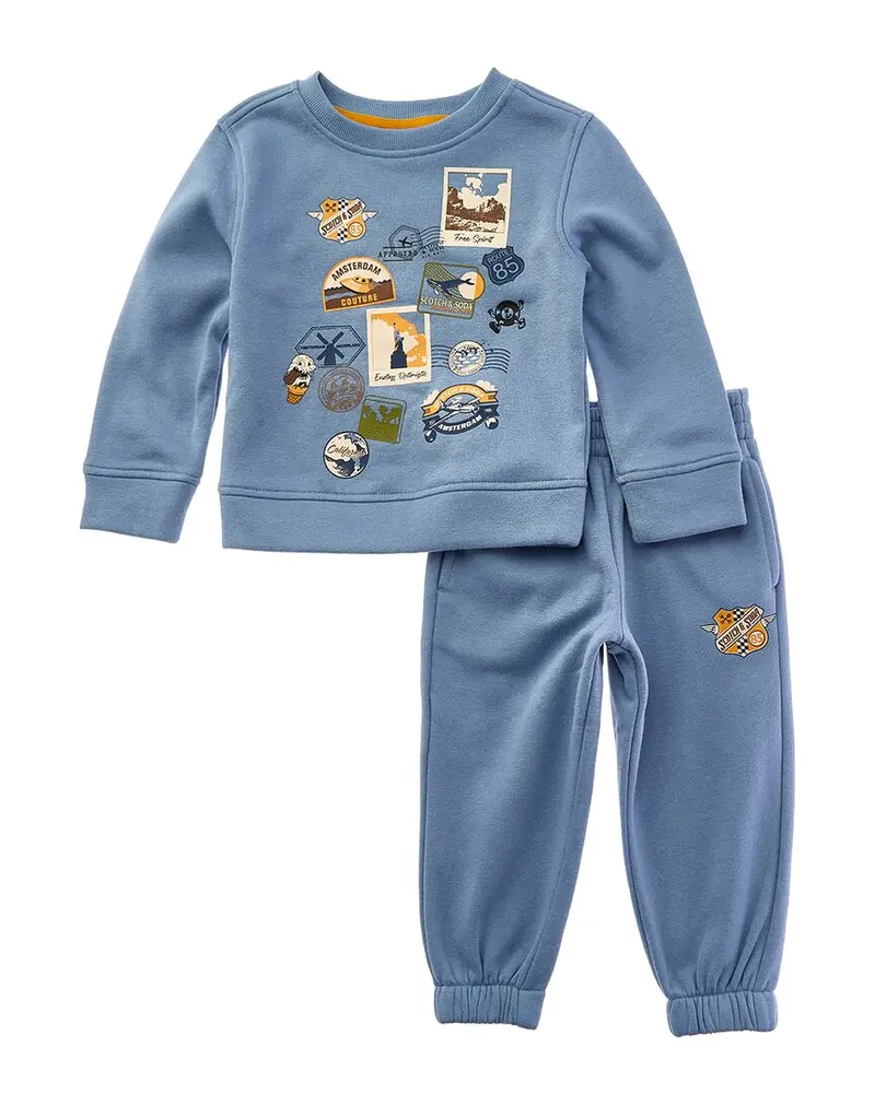 Scotch & Soda 2Pc Sweatshirt & Jogger Set 1