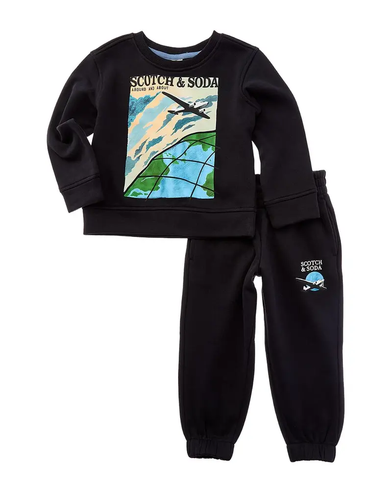 Scotch & Soda 2Pc Sweatshirt & Jogger Set 1