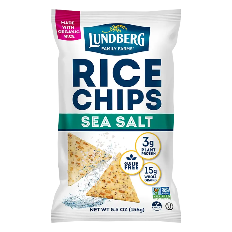 Sea Salt Rice Chips 1