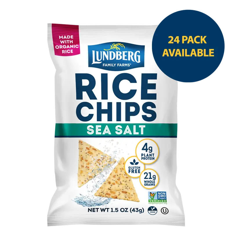 Sea Salt Rice Chips - Single-Serve 1