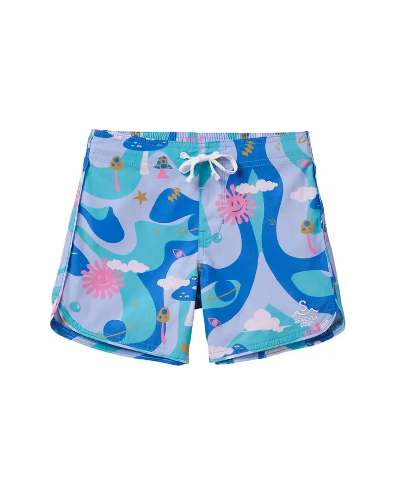 Seaesta Surf Seaesta Scallop Retro Flare Boardshorts 1