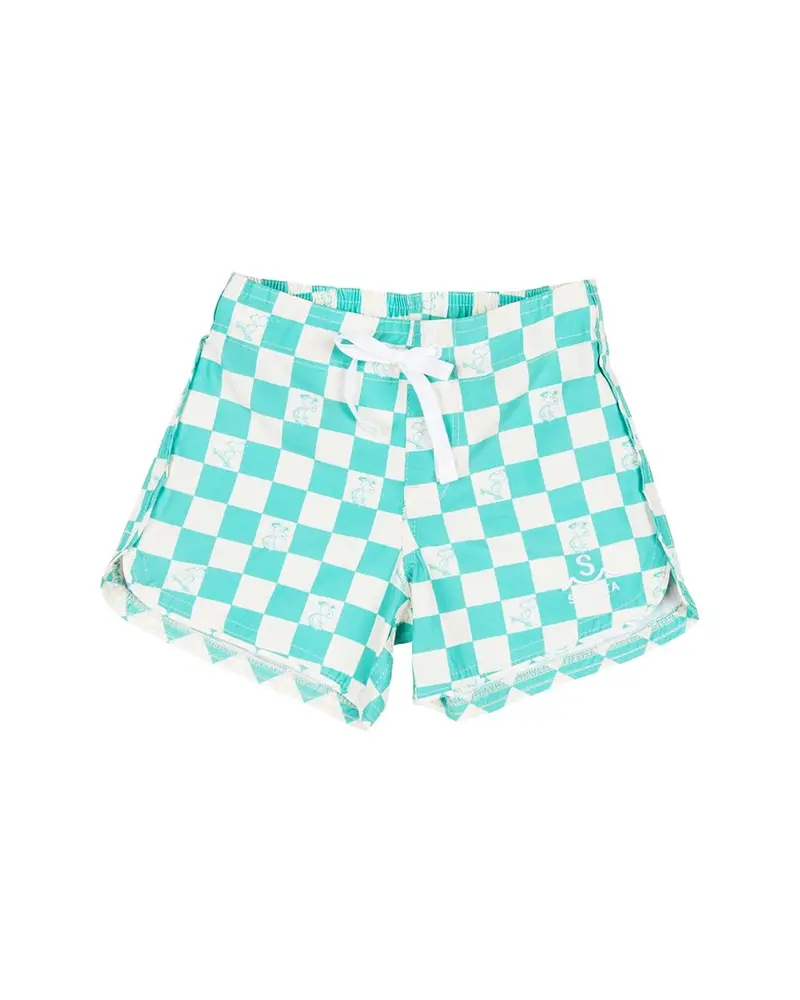 Seaesta Surf X Peanuts Checkerboard Boardshorts 1