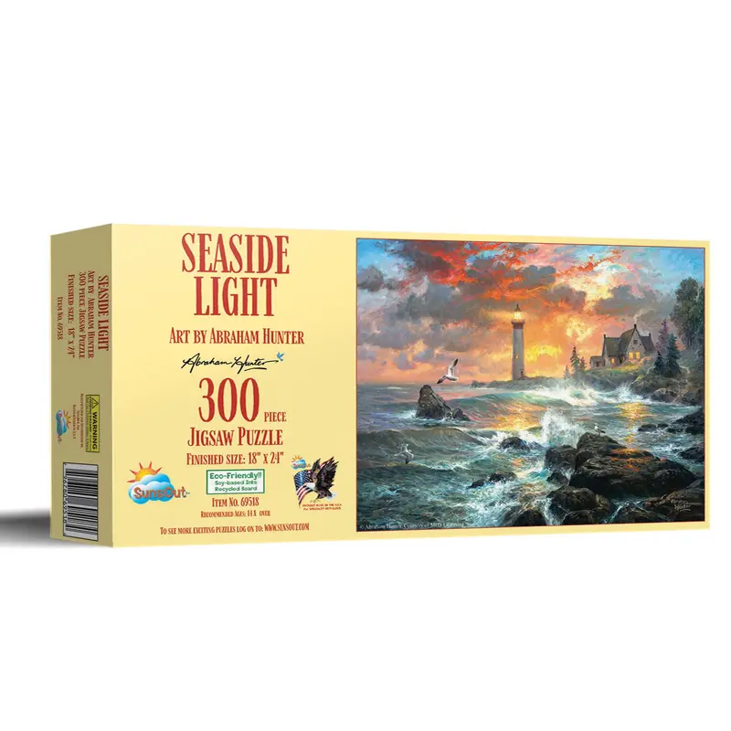 Seaside Light 300 Piece Jigsaw Puzzle For Adults 1