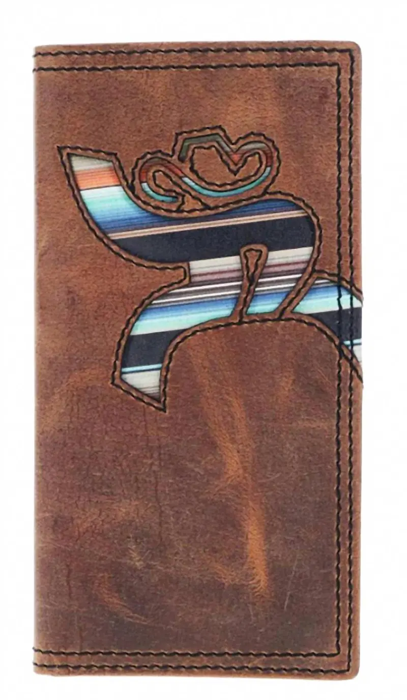 Serape Rodeo Wallet In Brown/Multi 1
