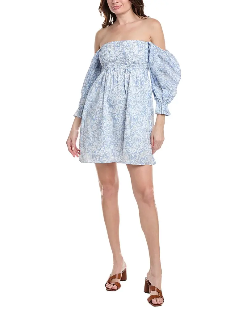 Serenette Smocked Mini Dress 1