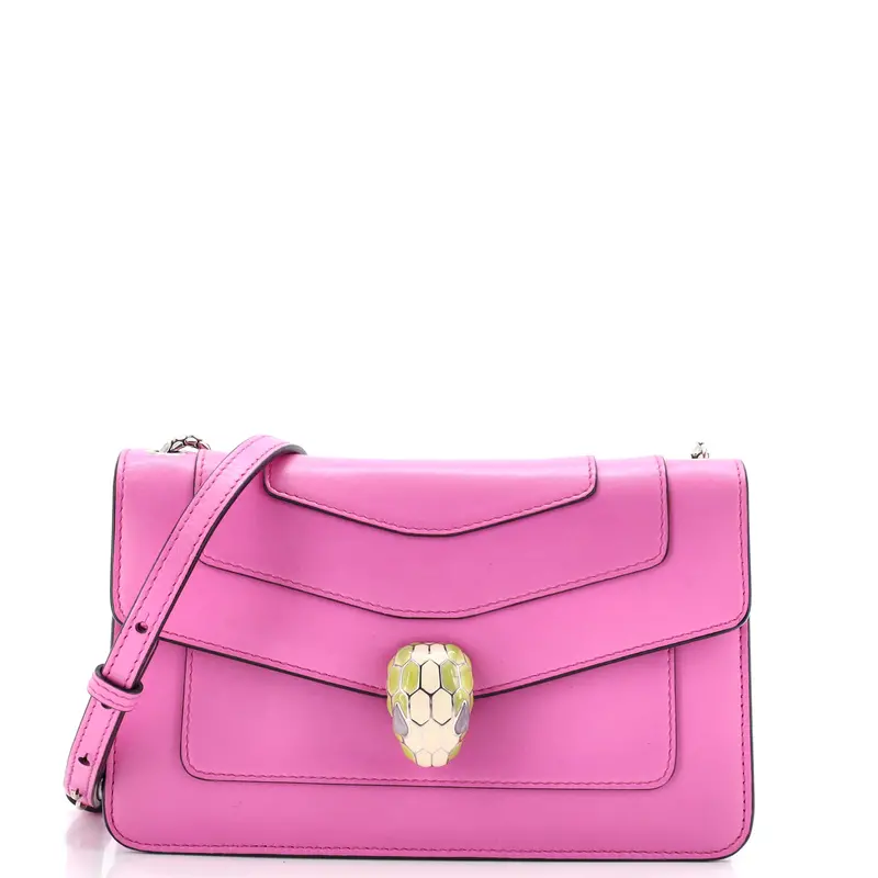 Serpenti Forever Shoulder Bag Leather Small 1