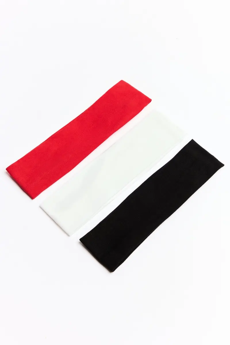 Set Of 3 Stretchy Headbands 1