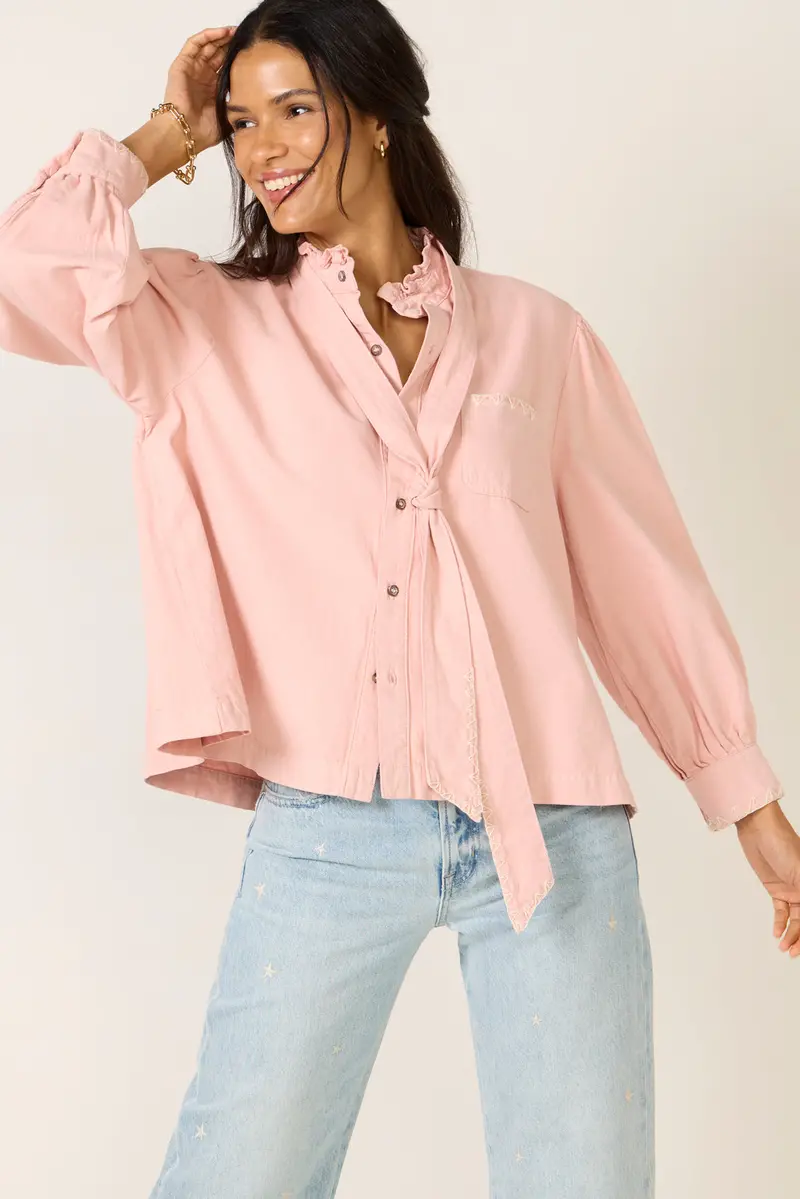 Seventy + Mochi Women's Poet Blouse 1
