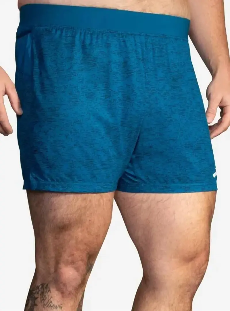 Sherpa 5" Shorts In Dark Ocean Terrain Print 1