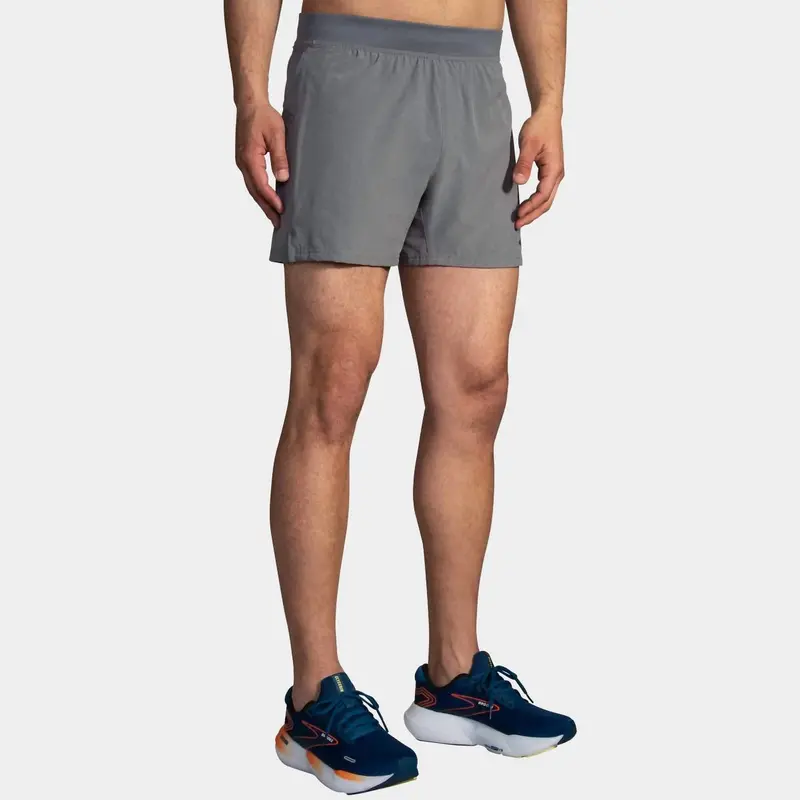 Sherpa 5" Shorts In Heather Charcoal 1