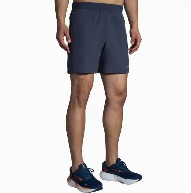 Sherpa 7" 2-In-1 Shorts In Blue Slate 1