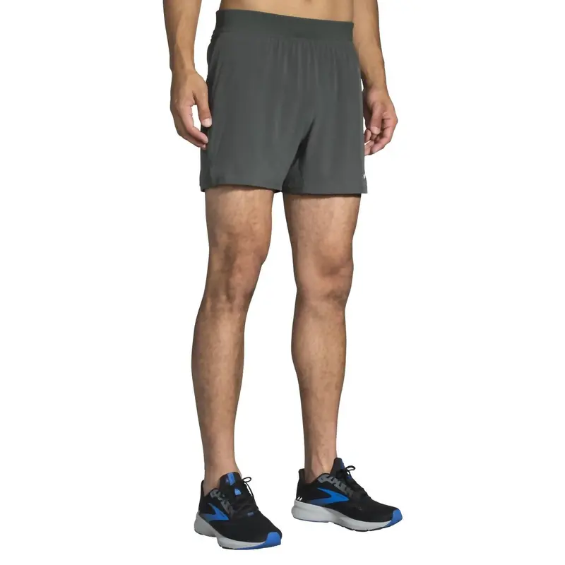Sherpa 7" 2-In-1 Shorts In Dark Oyster 1