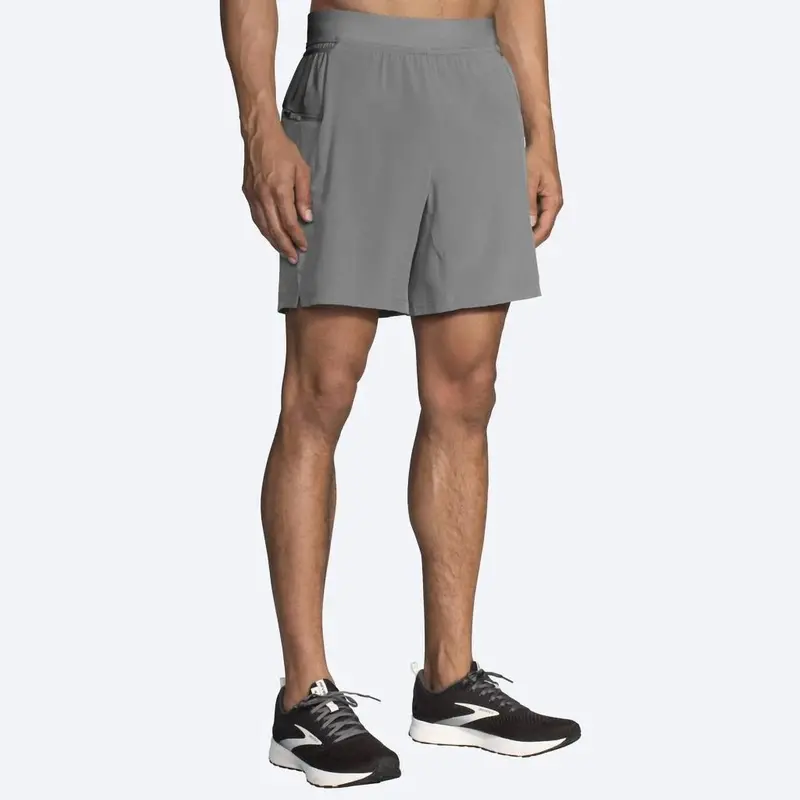 Sherpa 7" 2-In-1 Shorts In Steel 1