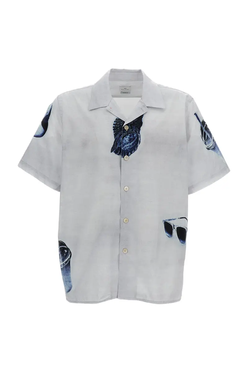 Short-Sleeve Shirt With A Print 1