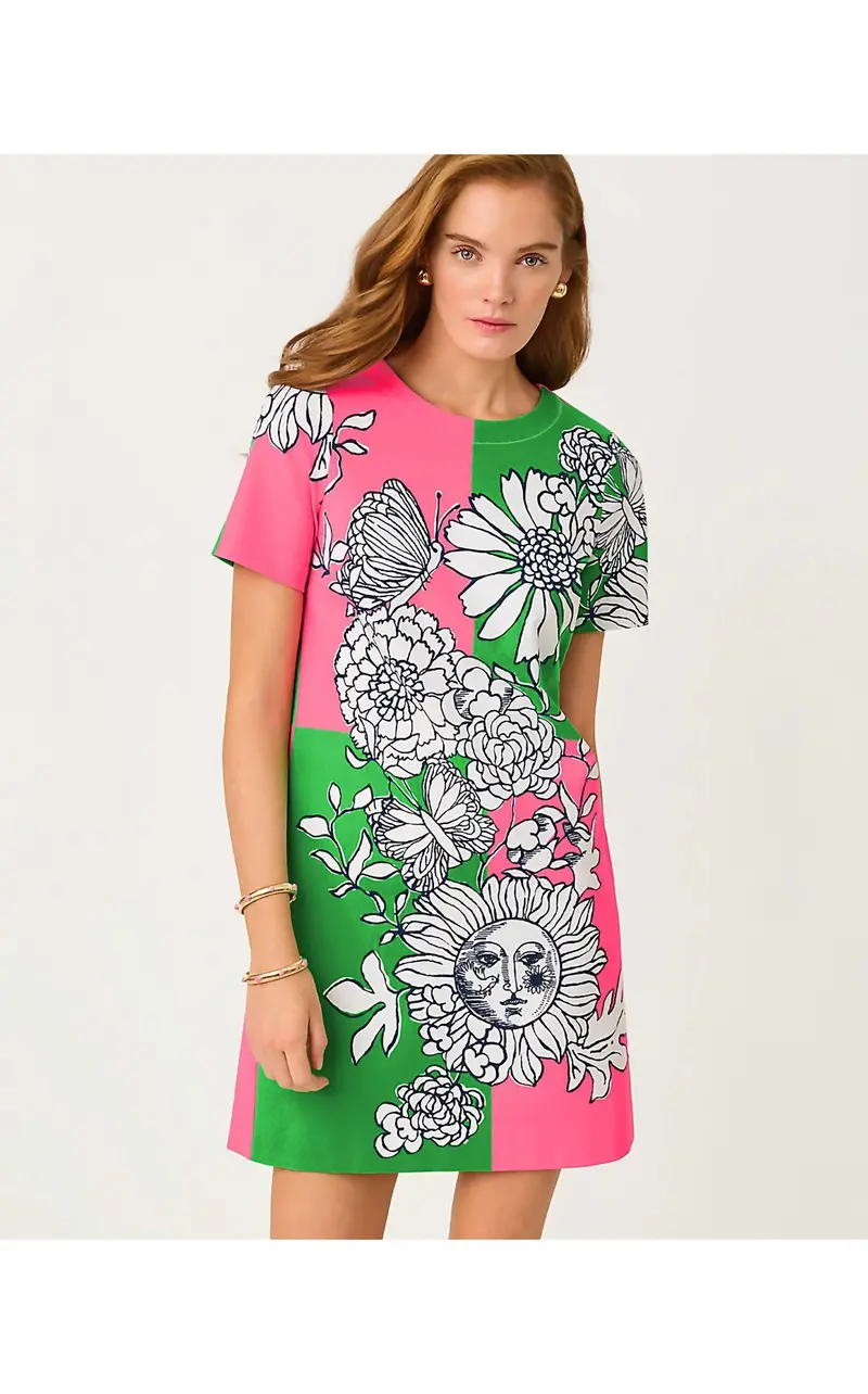 Siera Knit Mini Dress In Cherry Blossom Pink - Follow The Sun 1