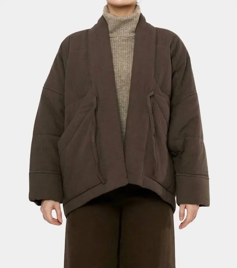 Signature Sumo Puffer In Chalk Brown 1
