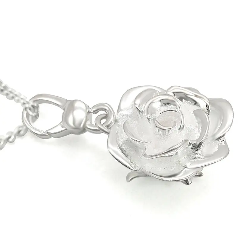 Silver 925 Sterling Silver Chain Pendant With No Stone 1