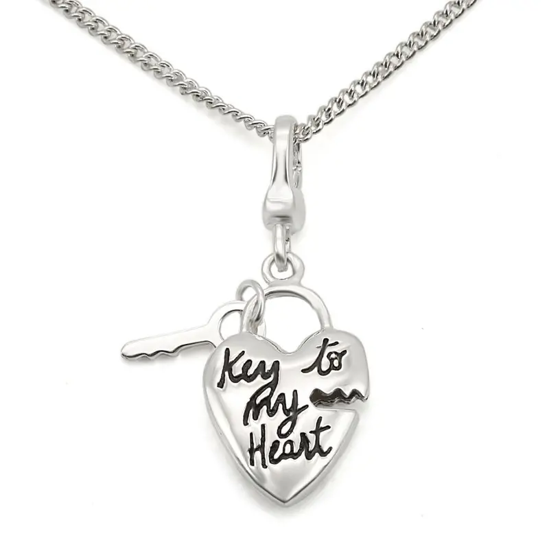 Silver 925 Sterling Silver Chain Pendant With No Stone 1