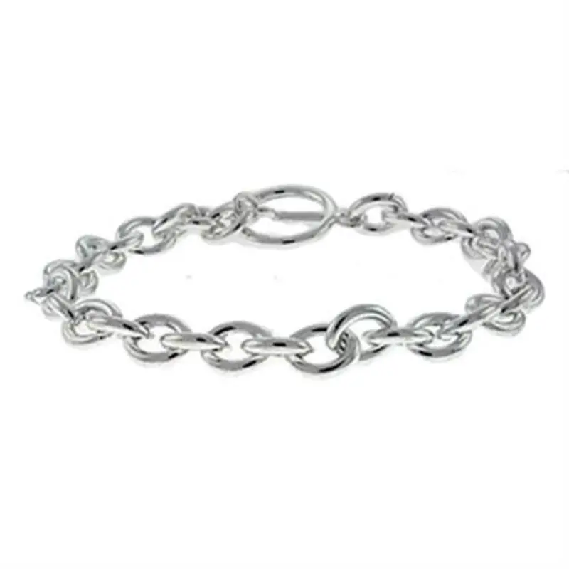 Silver Brass Bracelet With No Stone 1