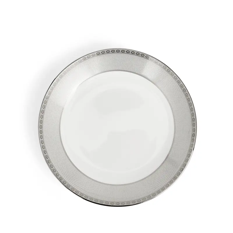 Silver Tonquin Deep Plate 22Cm 8.6In 1