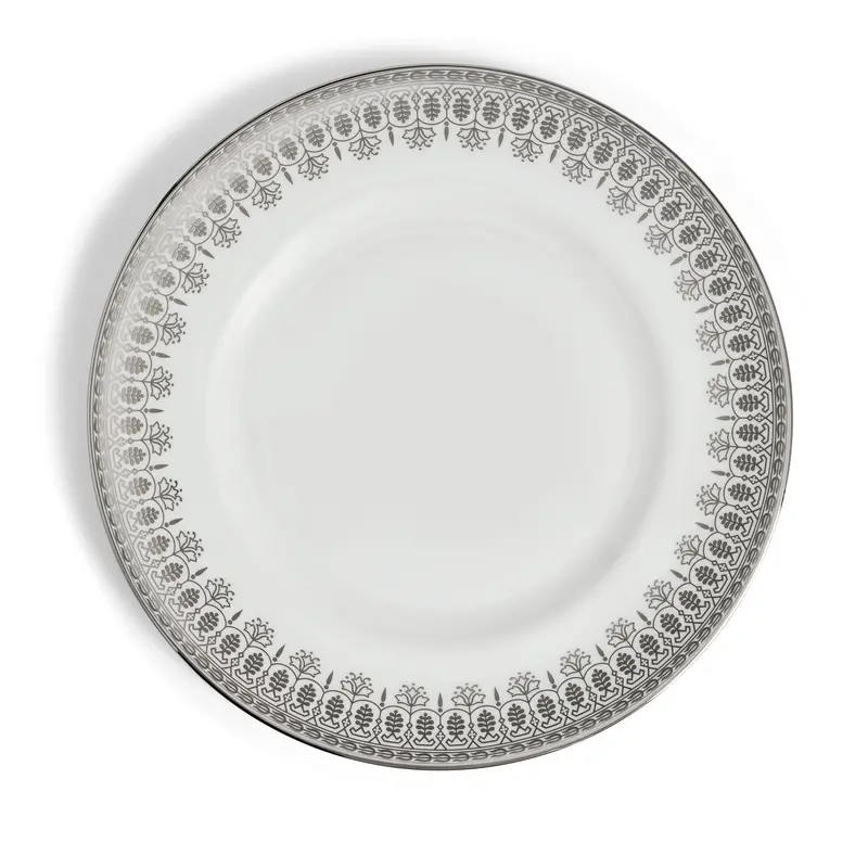 Silver Tonquin Plate 27.3Cm 10.7In 1