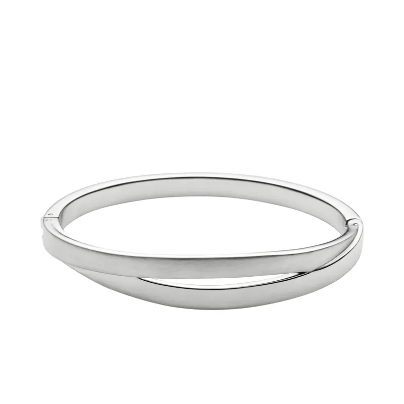 Skagen Women's Kariana Silver-Tone Bangle Bracelet 1