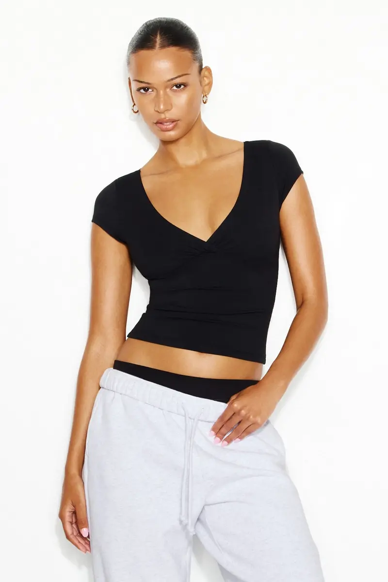 Sleek Crossover T-Shirt 1