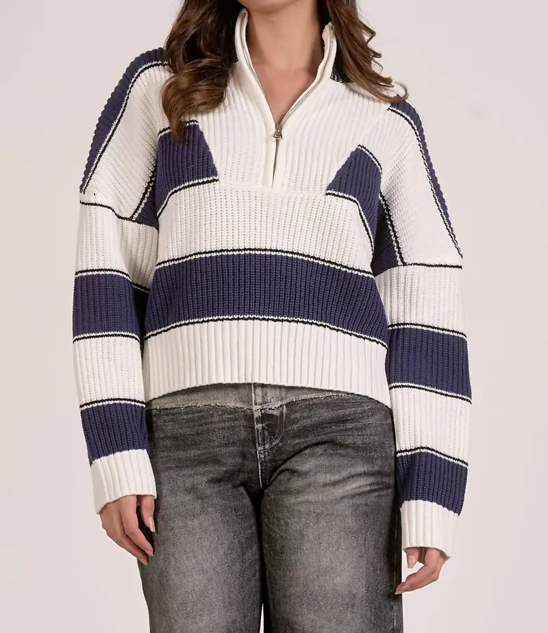 Sloane Sweater In Navy 1