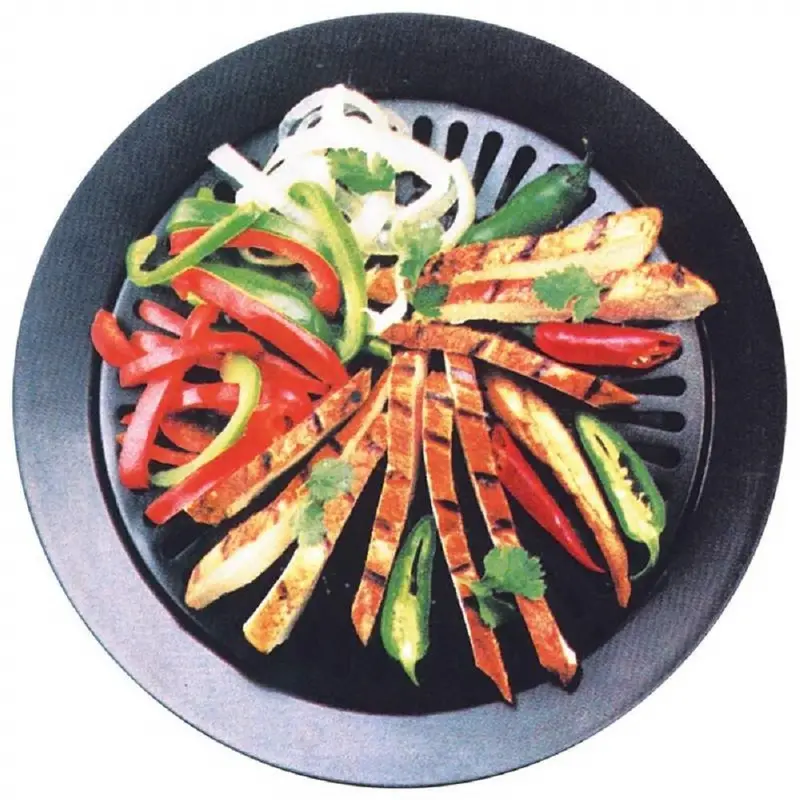 Smokeless Non-Stick Barbecue Grill For Indoors And Outdoors 1