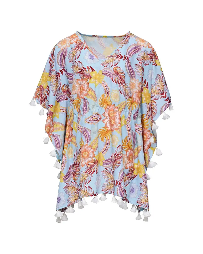 Snapper Rock Boho Tropical Cover-Up 1
