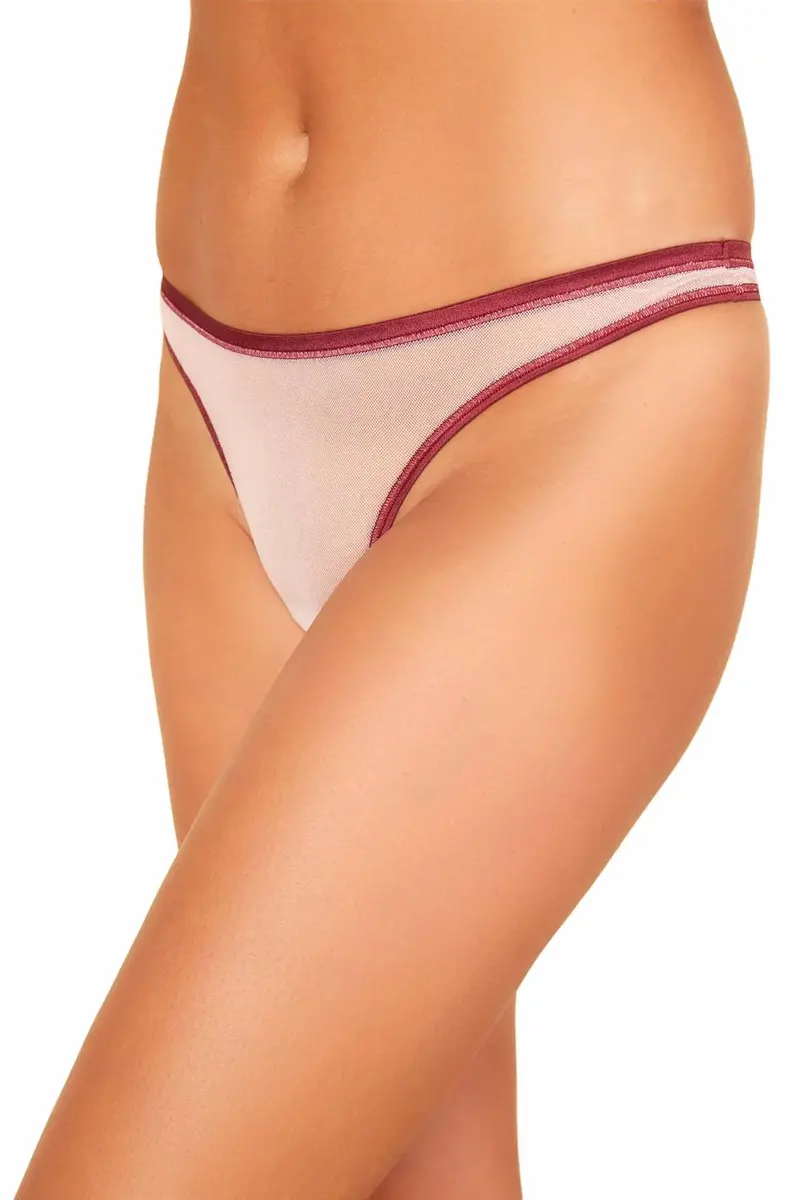 Soire Confidence 2-Tone Bottom In Fiore Vino 1