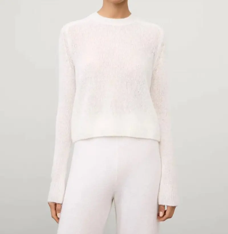 Solene Sweater In Cream 1