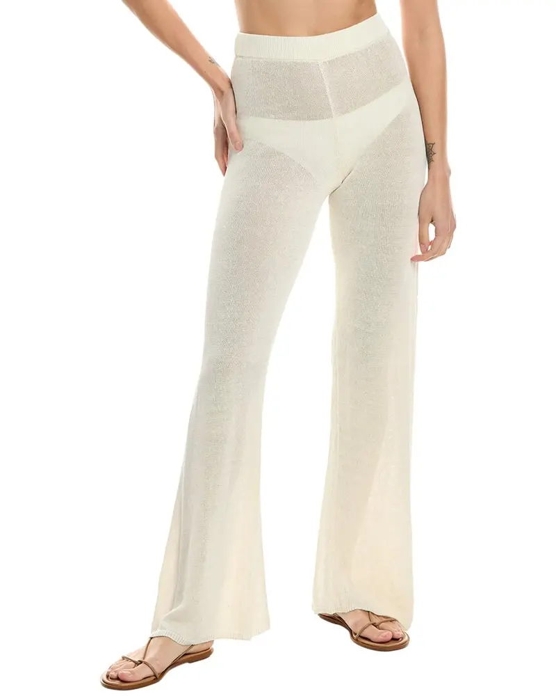 Solid & Striped X Sofia Richie Grainge The Faye Linen-Blend Pant 1